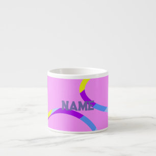 Pink Loops With A Name Speciality Mug