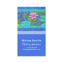 Pink Lotus Blue Namaste Yoga Studio or Designer