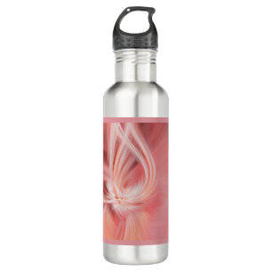 Pink Lotus Elegant Modern Minimalist Abstract Art 710 Ml Water Bottle