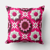 Pink Lotus Floral Pattern For Calm Home Decor