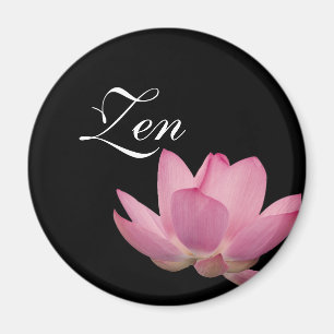 Pink Lotus Flower Magnet