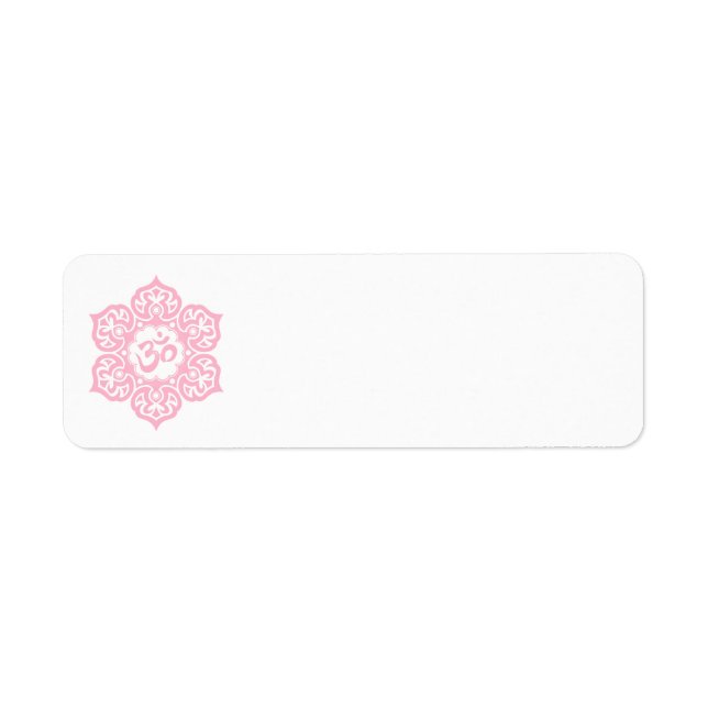 Pink Lotus Flower Om (Front)