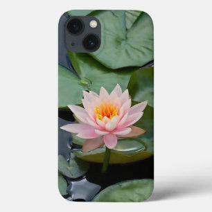 Pink Lotus Flower Zen Garden iPhone 13 Case