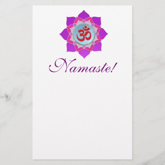 Pink lotus flyer (Back)