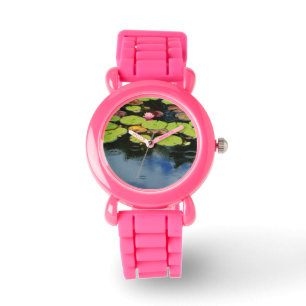 Pink lotus in Rain Watch