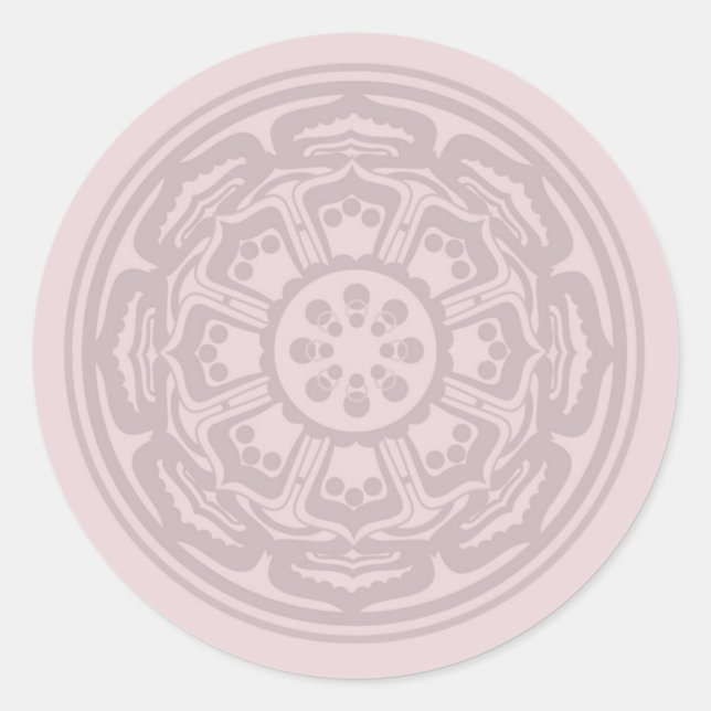 pink_lotus - Lg. Sticker (Front)