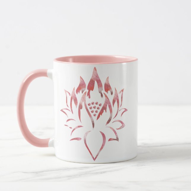 PINK LOTUS MUG (Left)