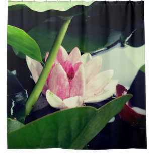Pink Lotus Shower Curtain