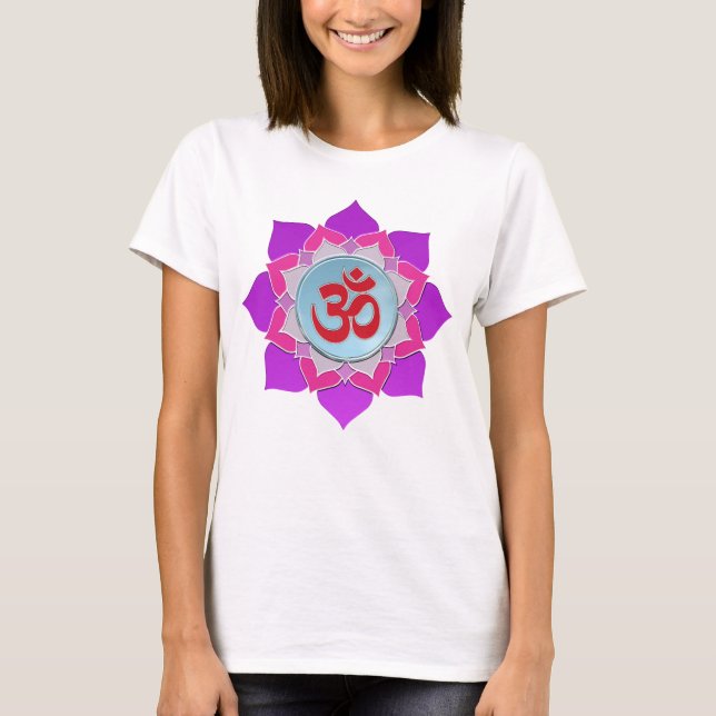 Pink lotus T-Shirt (Front)