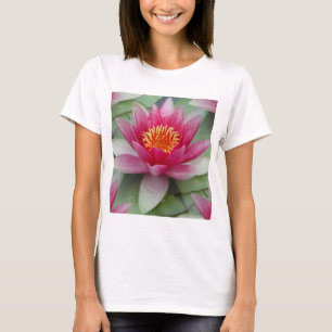 Pink Lotus Water Lily T-Shirt