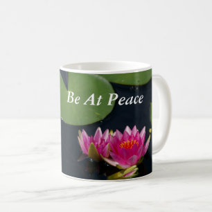 Pink Lotus Waterlilies Coffee Mug