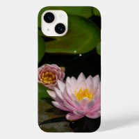 Pink Lotus Waterlilies iPhone case