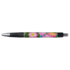 Pink Lotus Waterlily Flowers Pen