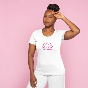 Pink lotus yoga studio name personise group  Tri-Blend shirt