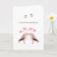 Pink Love Birds Ladybugs