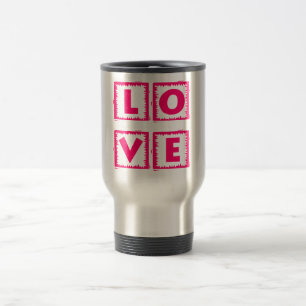 Pink Love Box Travel Mug