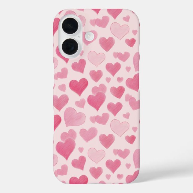 Pink Love Case-Mate iPhone Case (Back)