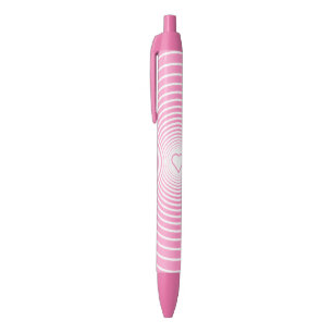 Pink Love - Choose your colours Blue Ink Pen