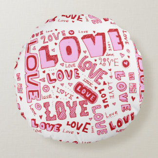 Pink Love Cushion