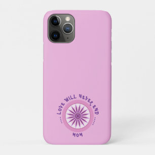 PINK LOVE GIFT FOR MOM , MOTHERS DAY , BIRTHDAY iPhone 11 PRO CASE