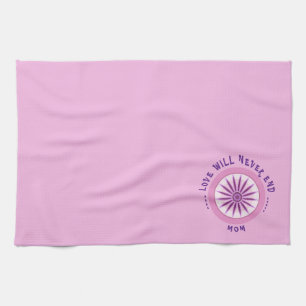 PINK LOVE GIFT FOR MOM , MOTHERS DAY , BIRTHDAY  TEA TOWEL