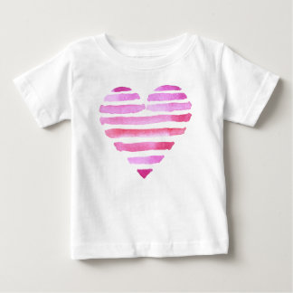 Pink Love Heart for kids Baby T-Shirt
