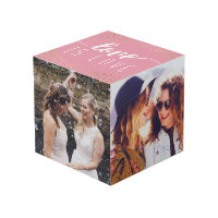Pink Love is Love Gold Confetti - Wedding Photos