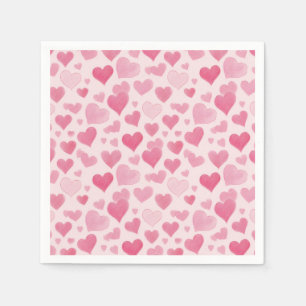 Pink Love Napkin