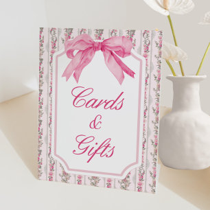 Pink Love Shack Vintage Fancy Cards and Gifts Sign