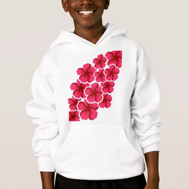 Pink loving cute flower floral  (Front)