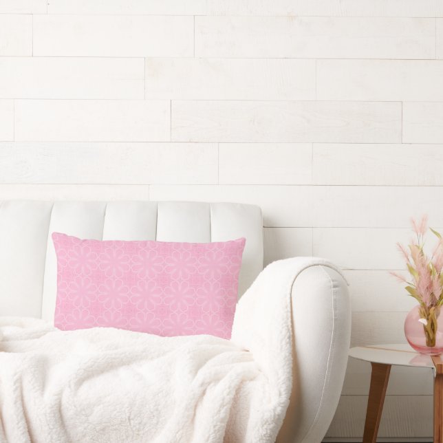Pink Lumbar Cushion (Couch)