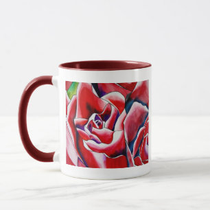 Pink macro roses Happy Mother's Day mug