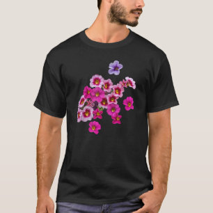 Pink Magenta Purple Calibrachoa Chameleon Sunshine T-Shirt