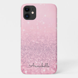 Pink Magic Glitters iPhone 11 Case