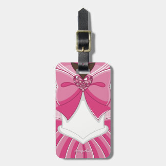 Pink Magical Girl III Luggage Tag