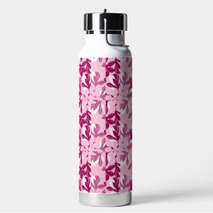 Pink magnolia botanical Print Water Bottle