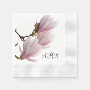 Pink Magnolia Event Napkin