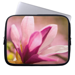 Pink Magnolia Laptop Sleeve