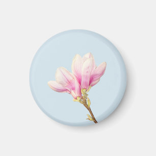 Pink Magnolia Magnet