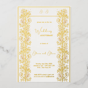 Pink Magnolia Wedding Anniversary