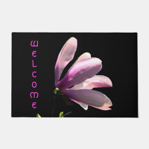 Pink Magnolia Welcome Mat
