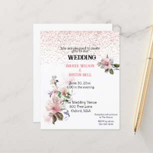 Pink Magnolias Watercolor