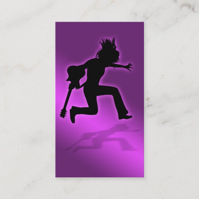 Pink Majestic - Business Card (Front)