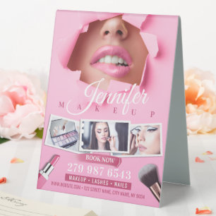 Pink Makeup Artist, Beauty Salon