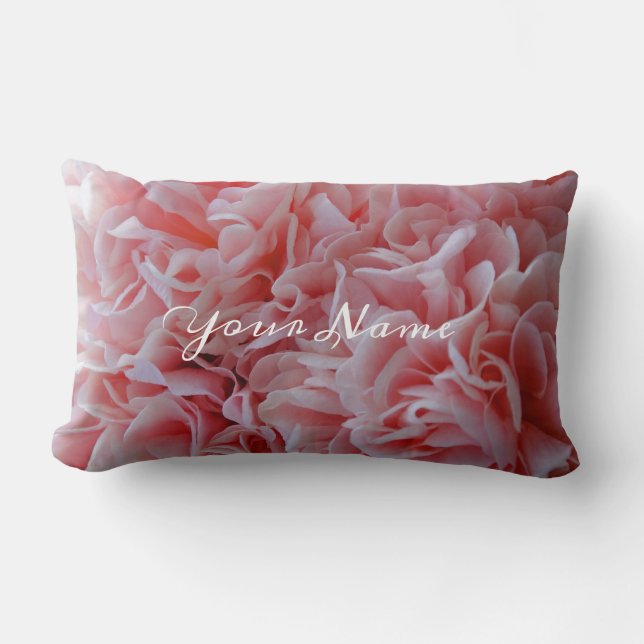  Pink Mallow Lumbar Cushion (Front)