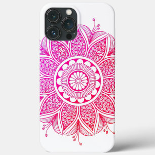 Pink Mandala  iPhone 13 Pro Max Case