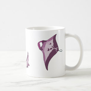 Pink Manta Rays Coffee Mug
