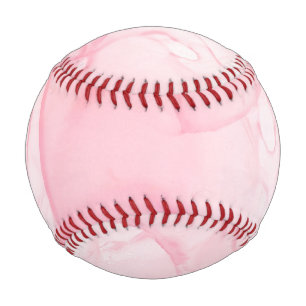 Pink marble background, fluid art background baseball