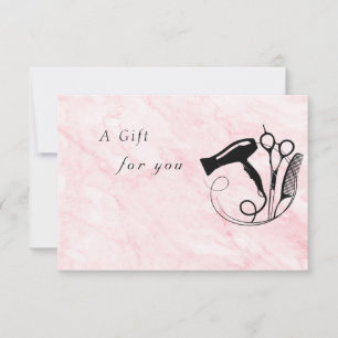 Pink Marble Beauty Salon gift certificate