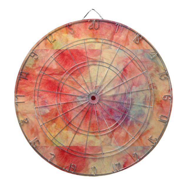 Pink Marble Dart Board (Front)